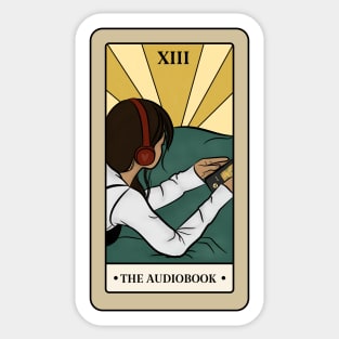 Bookish Tarot - The Audiobook Sticker